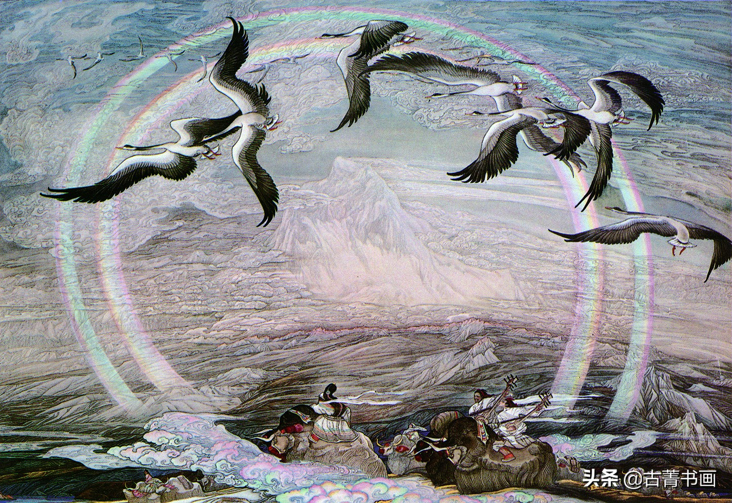 *藏西**当代美术家们的牧美历程：《*藏西**画派探微》出版前言