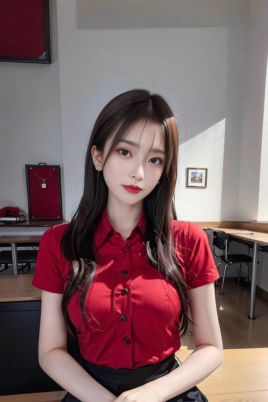 ai画百褶裙教程,ai绘画绝美服装