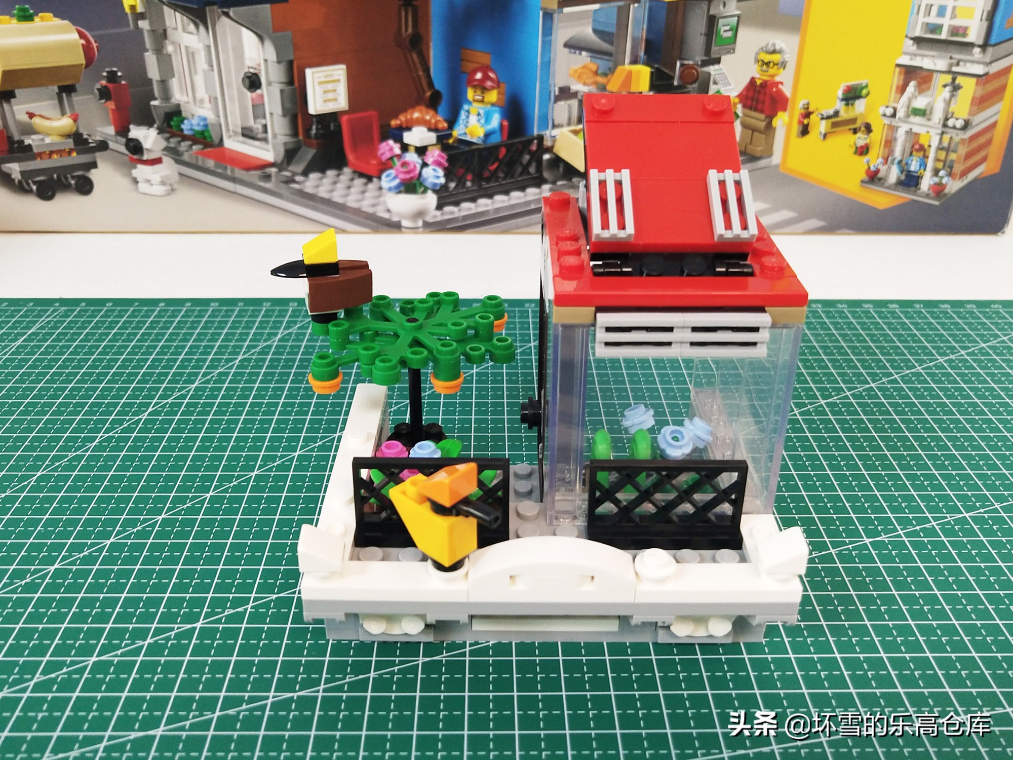 又大又炫酷的城市乐高,乐高创意百变街