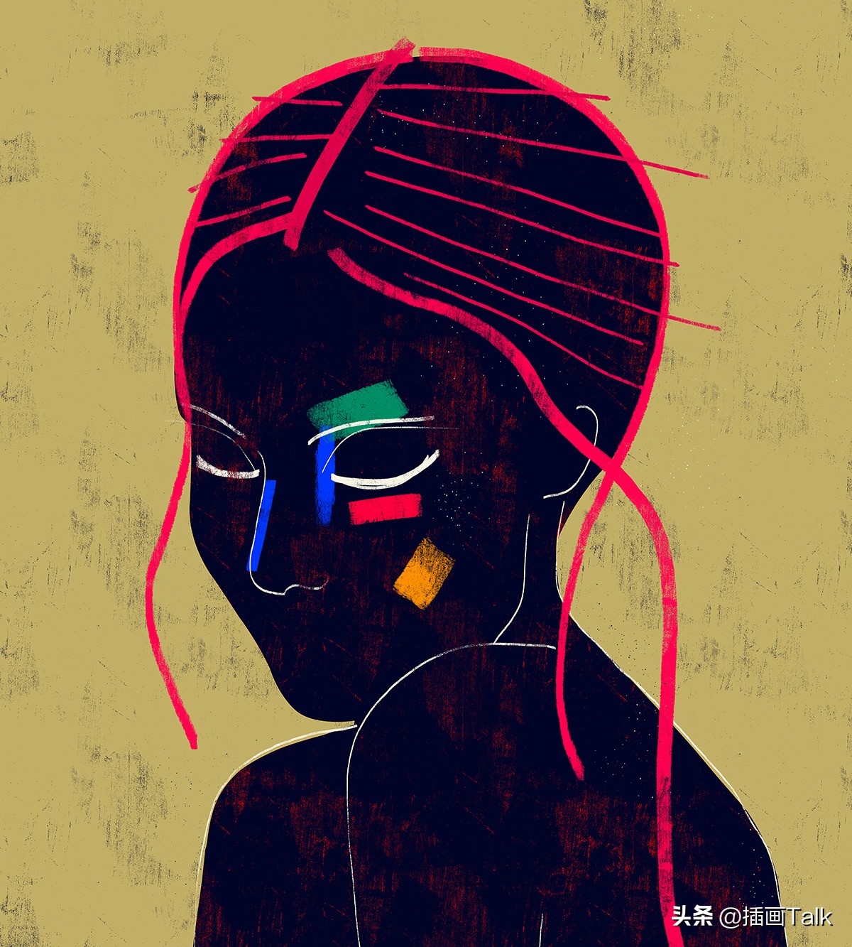 巴西插画师可爱动物,巴西插画家janaglatt的插画