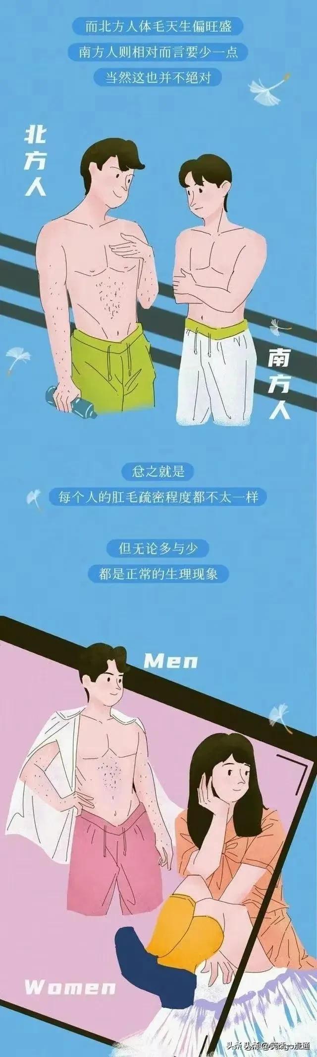 肛门周围为什么会长“毛”？可以刮掉吗？（漫画）