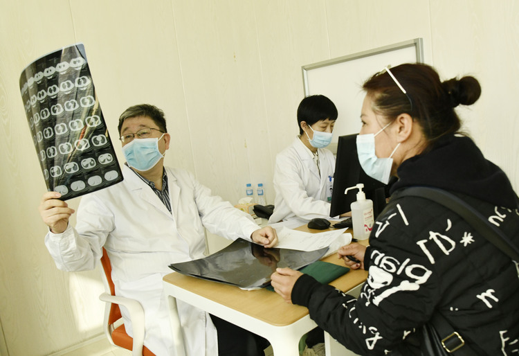 北京“医带医路”工程示范基地在呼兰建站