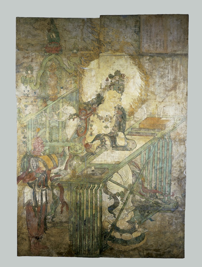 山西晋南壁画,美国元代国宝级壁画