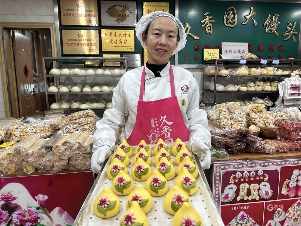 青岛王哥庄寿桃大馒头多少钱一个,王哥庄大寿桃馒头价格表