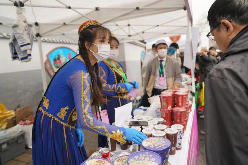 开斋节牛街图片大全,开斋节享清真美食