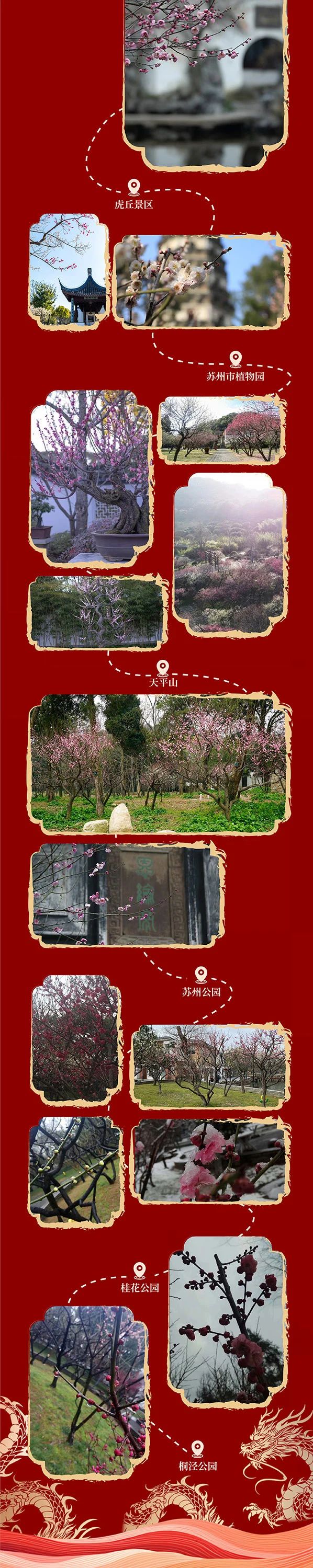 苏州梅花景点大全,苏州8个免费赏梅胜地