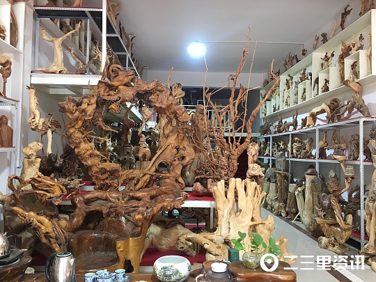 枯木逢春化腐朽为神奇的根雕艺术,他痴迷根雕24年妙手雕活枯树老根