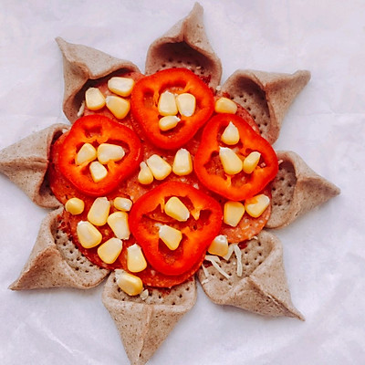 意大利萨拉米香肠手工披萨,萨拉米香肠蘑菇西红柿披萨