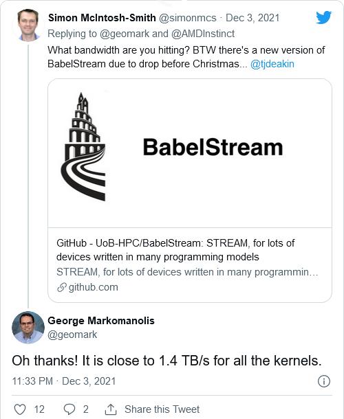 AMDInstinctMI210细节公布：具有104个计算单元和64GBHBM2e显存