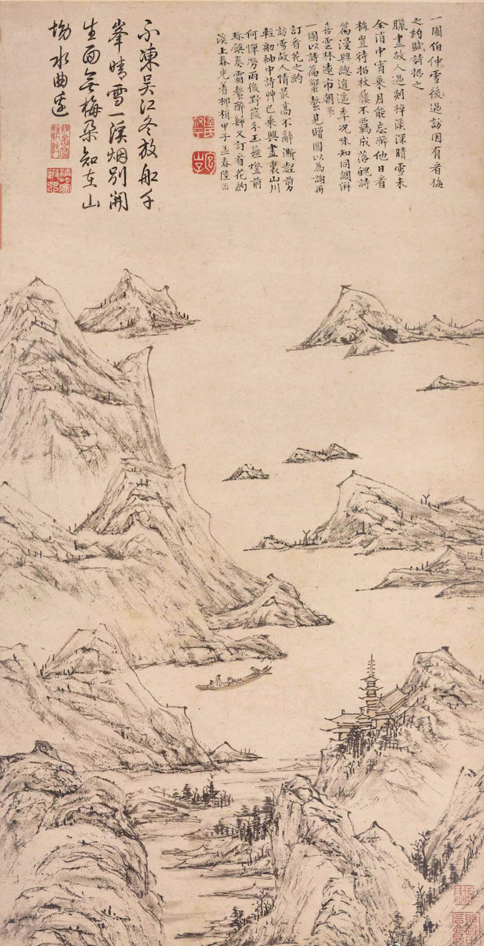 古诗画讲的是哪个季节,古书画纪年