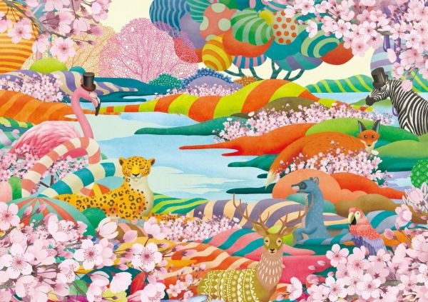 大江大湖融入零食、珞珈山做成蛋糕……樱花季“武汉限定”来了