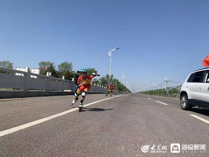 铁骑马拉松比赛,东营轮滑马拉松