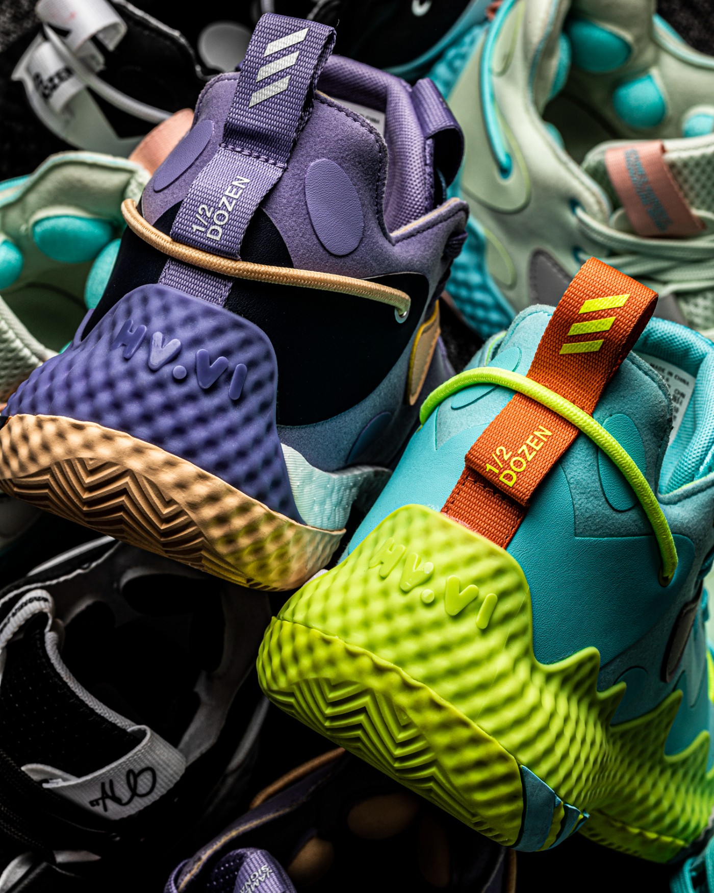 哈登六代boost,全掌boost罗斯5代