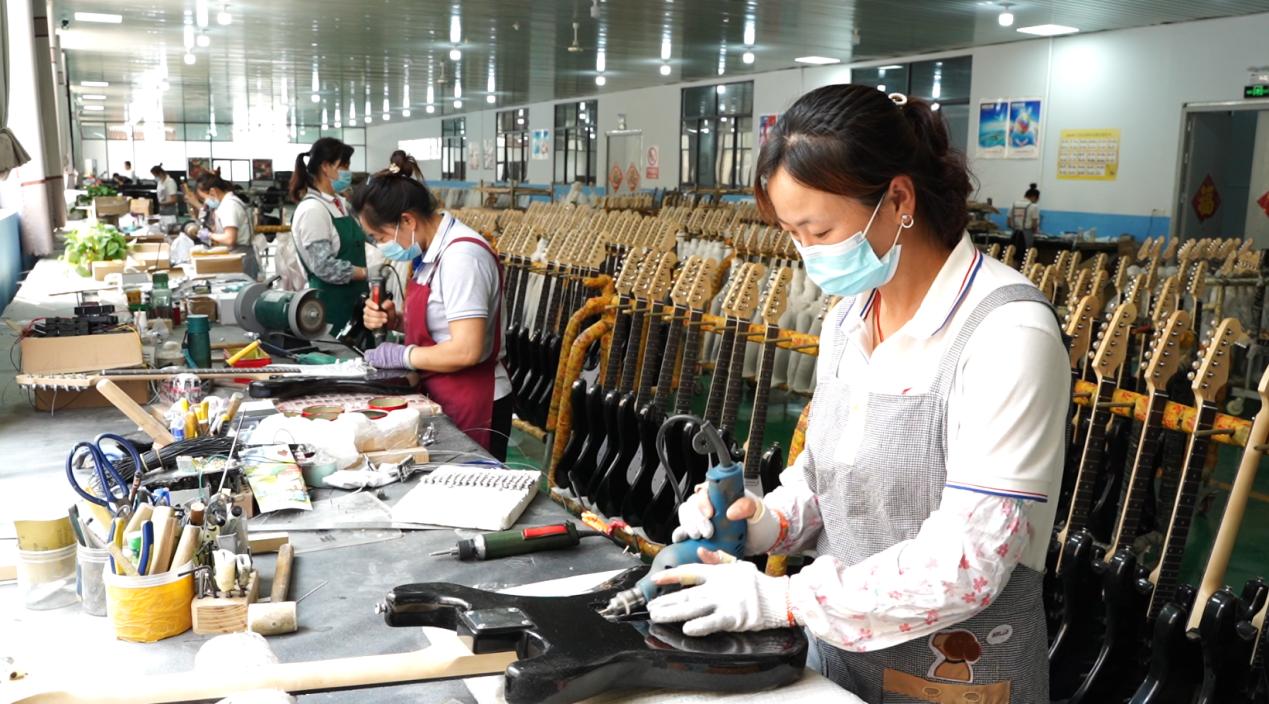 潍有尚品发布会,鄌郚镇吉他