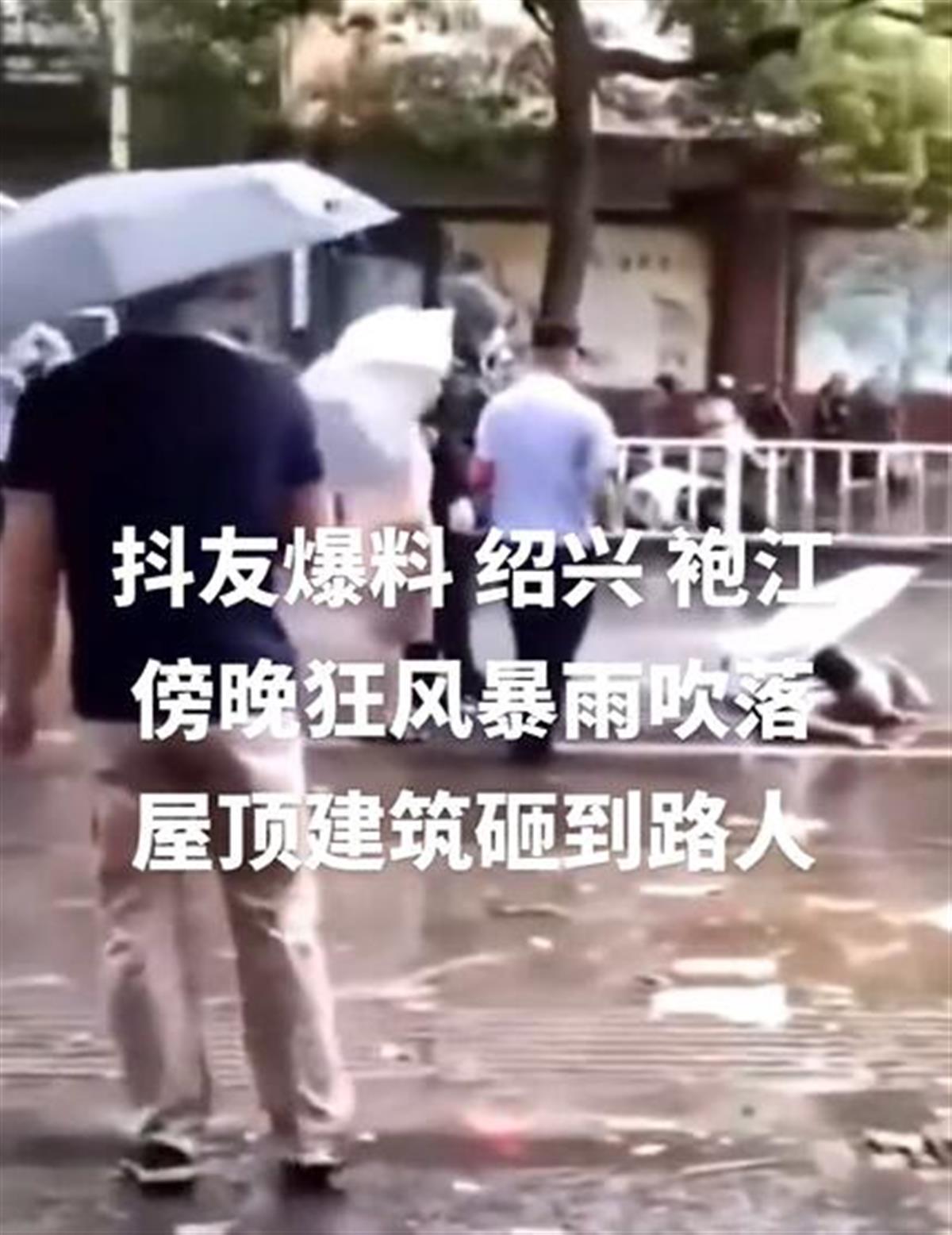 浙江女子被台风从11楼吹落坠楼,女子被台风吹倒受伤