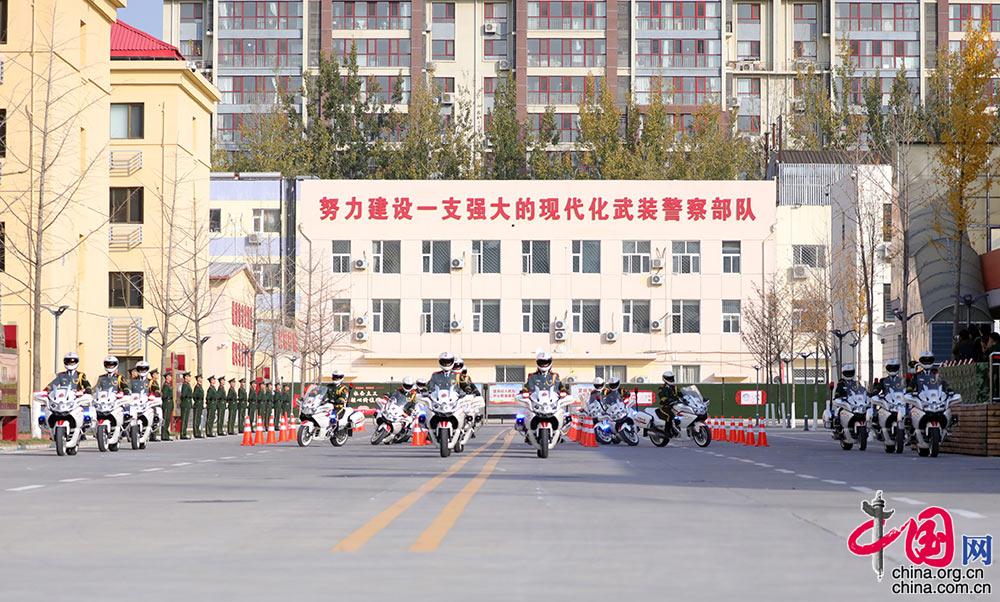 走进*警武**国宾护卫队体验“中华第一骑”骑手养成记