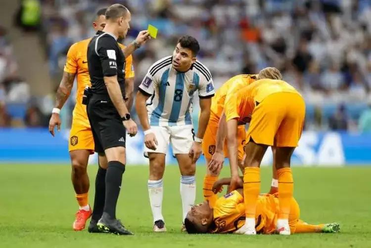 “小公主”本是执法世界杯决赛的头号热门，可惜荷阿大战自毁前程