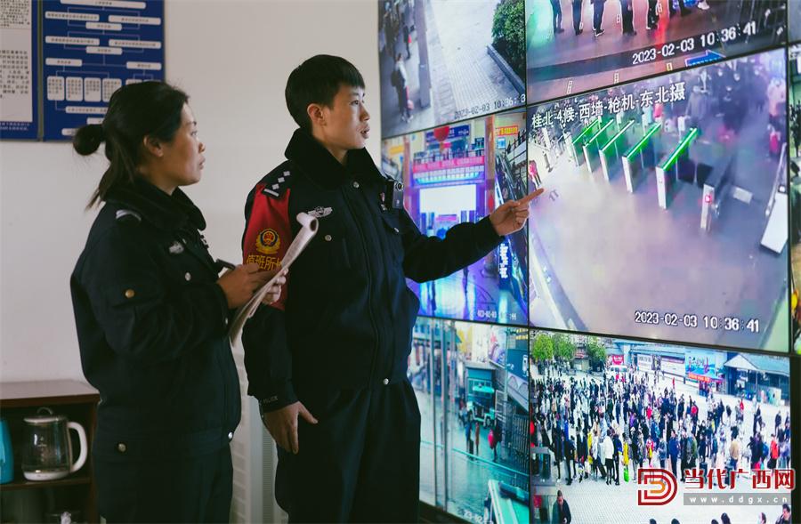 铁警守护旅客回家路,铁警护航旅客节后平安出行