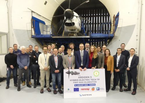 TechTPACHIEVE混合动力涡轮螺旋桨发动机验证机首次试车