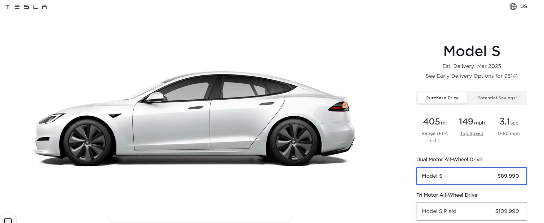 特斯拉在美大幅下调modely价格,继续打价格战