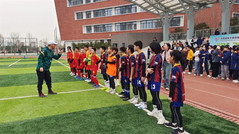 沣西足球联赛开幕式,沣东新城校园足球比赛视频