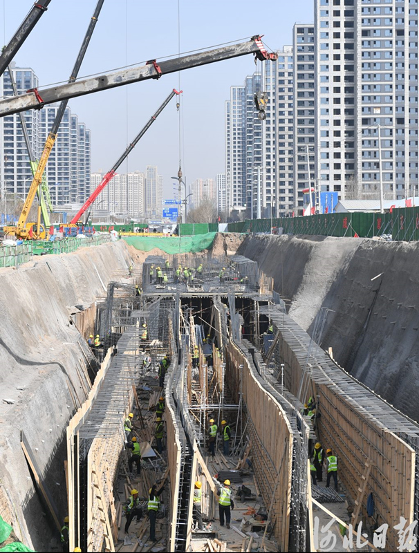 建华大街南延施工最新消息,石家庄中华大街与西三环项目进展