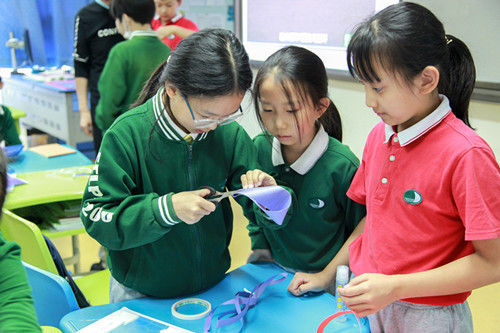 深圳外国语小学举办快乐数学日，让孩子们在快乐中长智慧