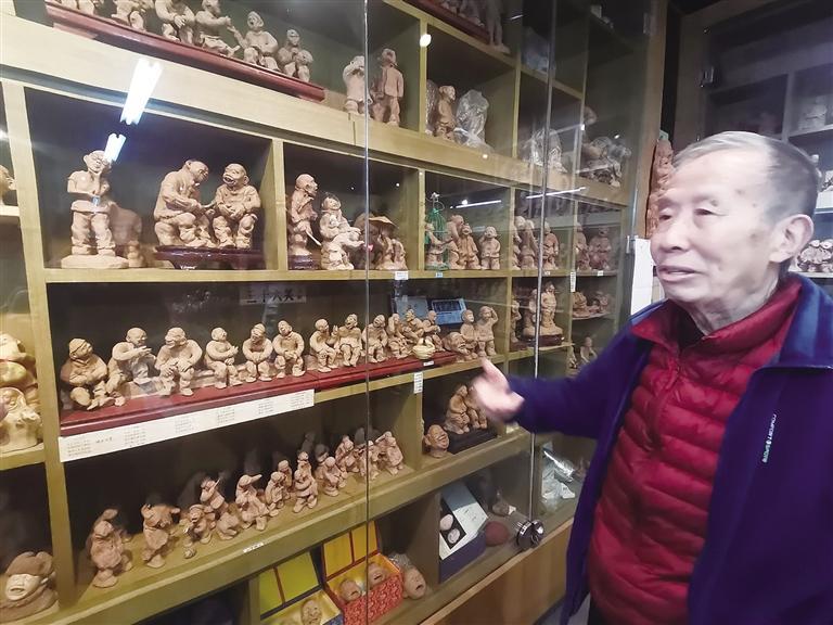 面塑非遗作品欣赏,非遗传承人展示泰山泥塑技艺