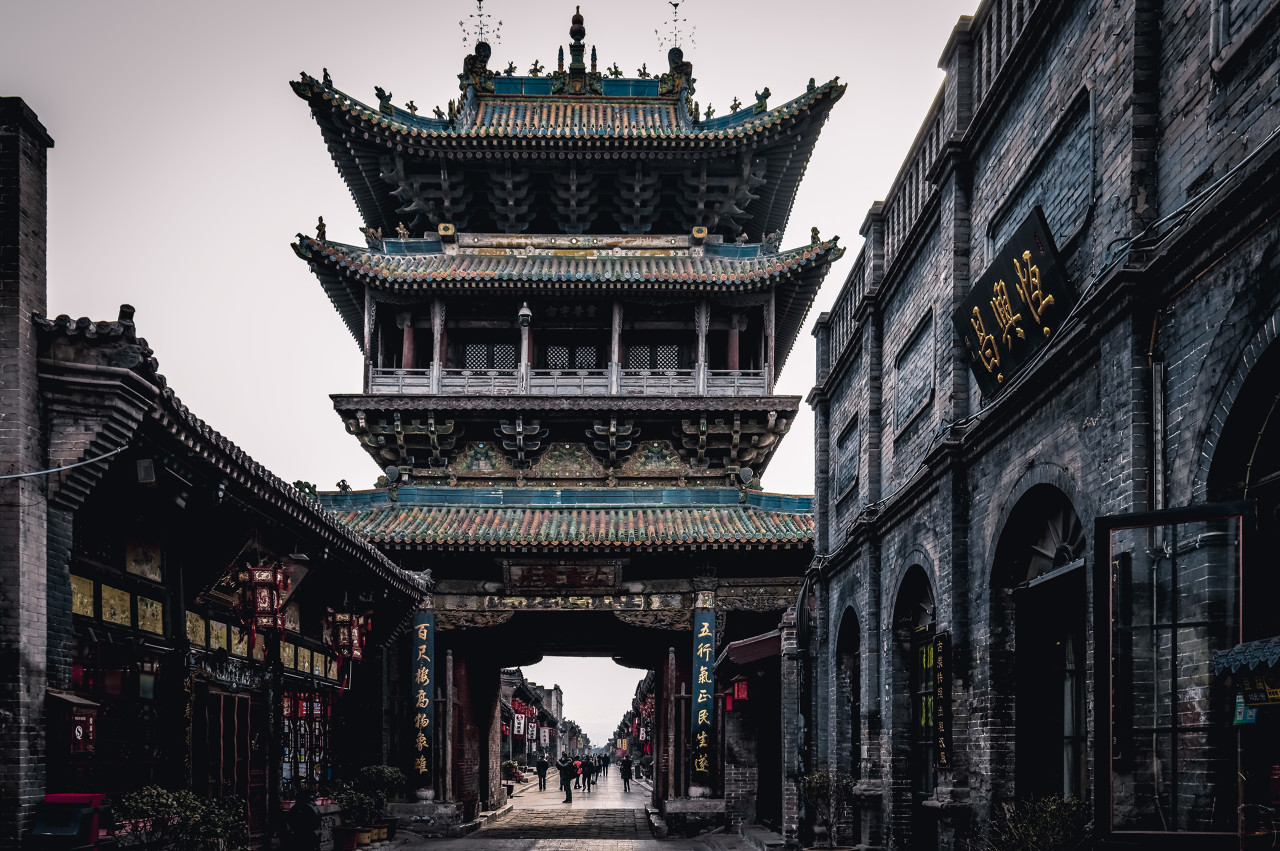 云冈石窟悬空寺平遥古城,平遥古城壶口瀑布悬空寺云冈石窟