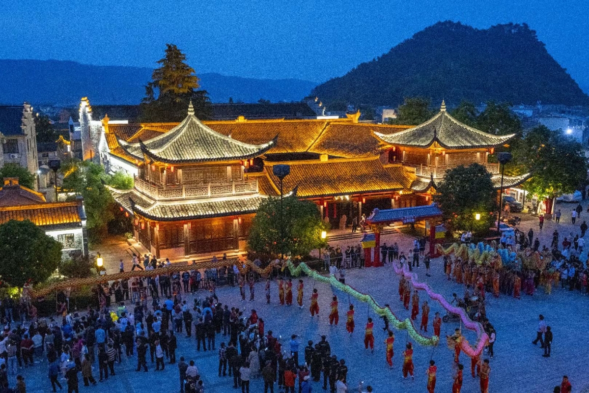 前童古镇文化节,长三角前童龙狮争霸赛