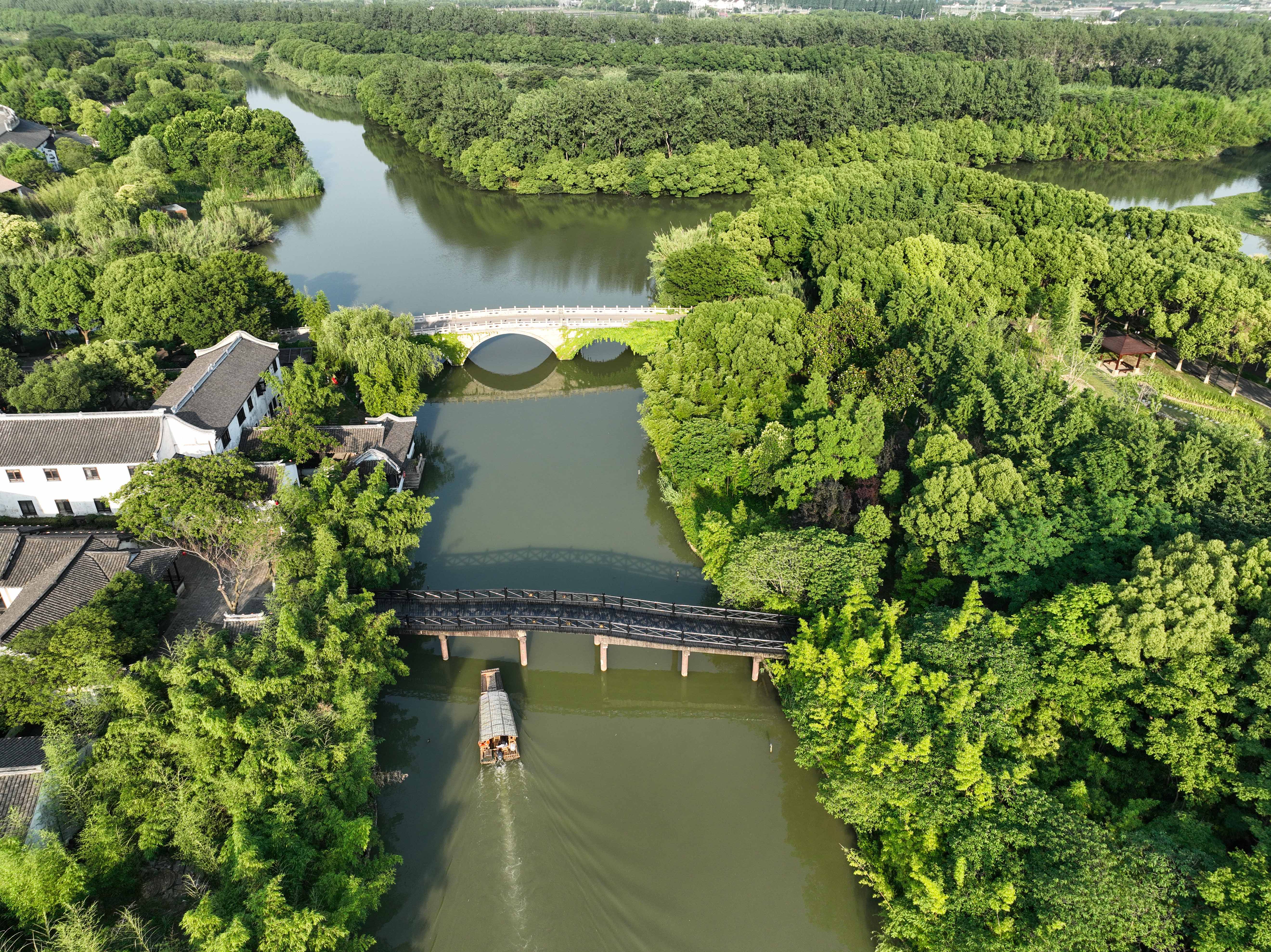 美丽沙家浜,美丽中国江苏常熟沙家浜