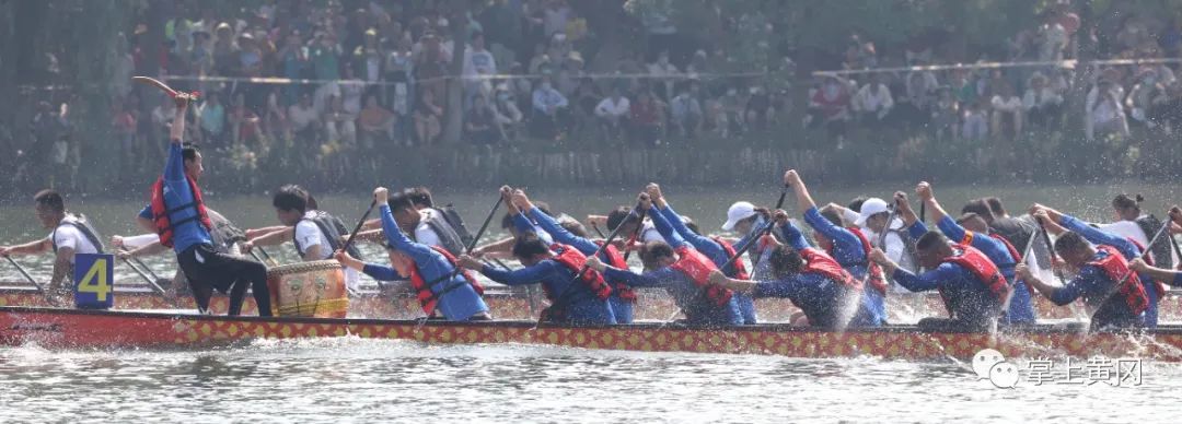 黄冈龙舟赛震撼视频,龙舟比赛激情澎湃广东