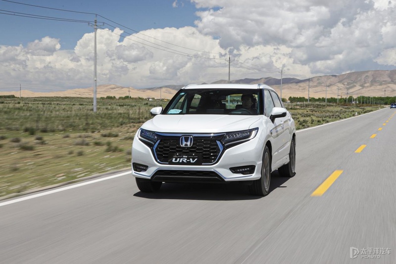 本田ur-v试驾冠道,大五座东风suv