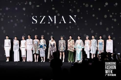 中国国际时装周秀场精选,广东时装周2024风尚设计品牌奖